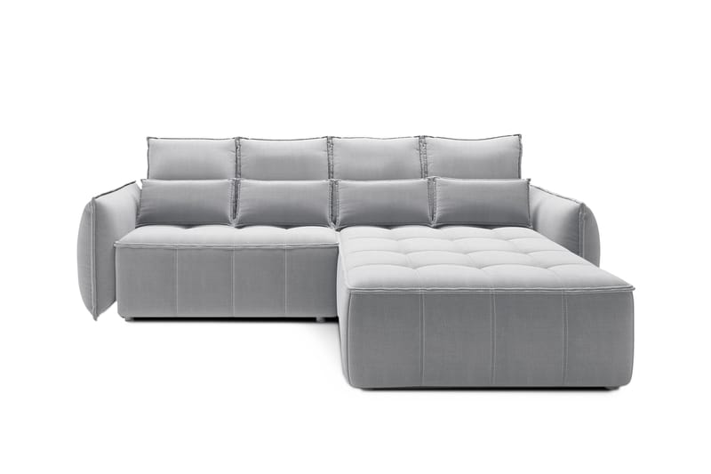 Takara Bäddsoffa med Divan 3-sits - Grå - Möbler - Soffa - Bäddsoffa