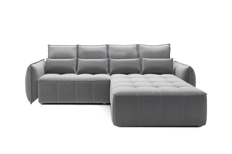 Takara Bäddsoffa med Divan 3-sits - Grå - Möbler - Soffa - Bäddsoffa