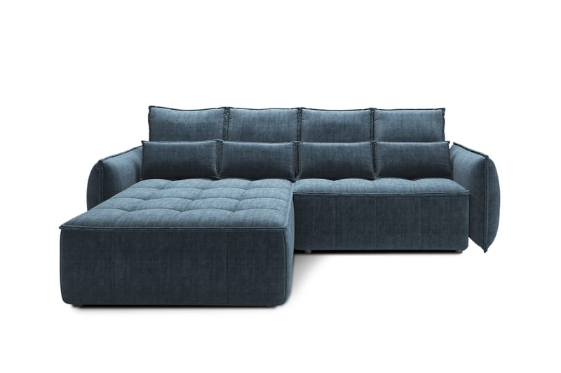 Takara Bäddsoffa med Divan 3-sits - Mörkblå - Möbler - Soffa - Bäddsoffa