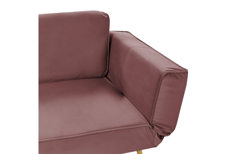 Touya Bäddsoffa 2-sits - Guld/Rosa - Möbler - Soffa - Bäddsoffa