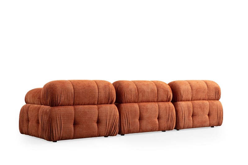 Bengul Soffa 3-sits - Orange - Möbler - Soffa - 3 sits soffa