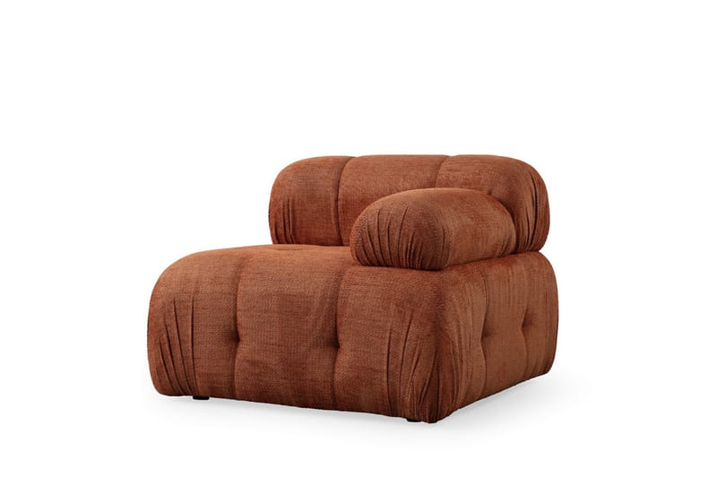 Bengul Soffa med Divan 2-sits - Orange - Möbler - Soffa - Divansoffor & schäslongsoffa