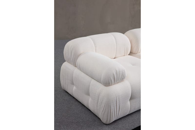 Bengul Soffa med Divan 2-sits - Vit - Möbler - Soffa - Divansoffor & schäslongsoffa