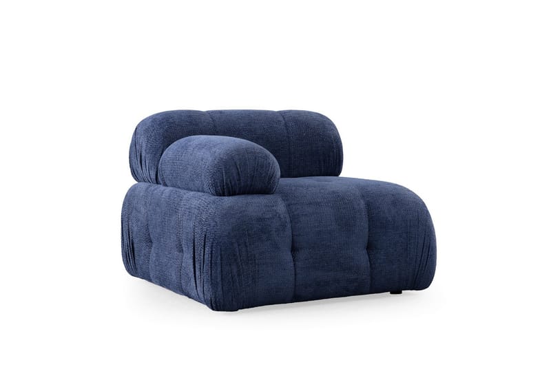 Bengul Soffa med Divan 3-sits - Blå - Möbler - Soffa - Divansoffor & schäslongsoffa