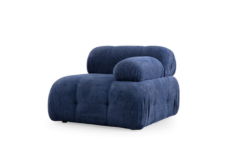 Bengul Soffa med Divan 3-sits - Blå - Möbler - Soffa - Divansoffor & schäslongsoffa