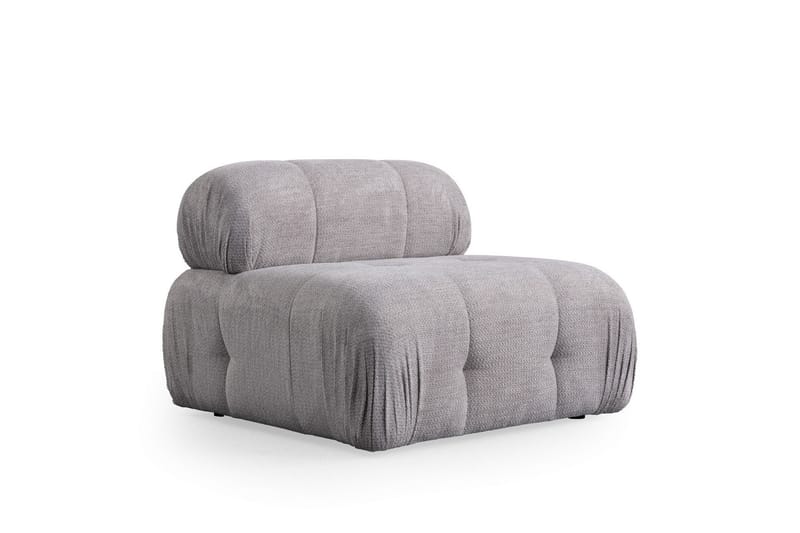 Bengul Soffa med Divan 3-sits - Ljusgrå - Möbler - Soffa - Divansoffor & schäslongsoffa