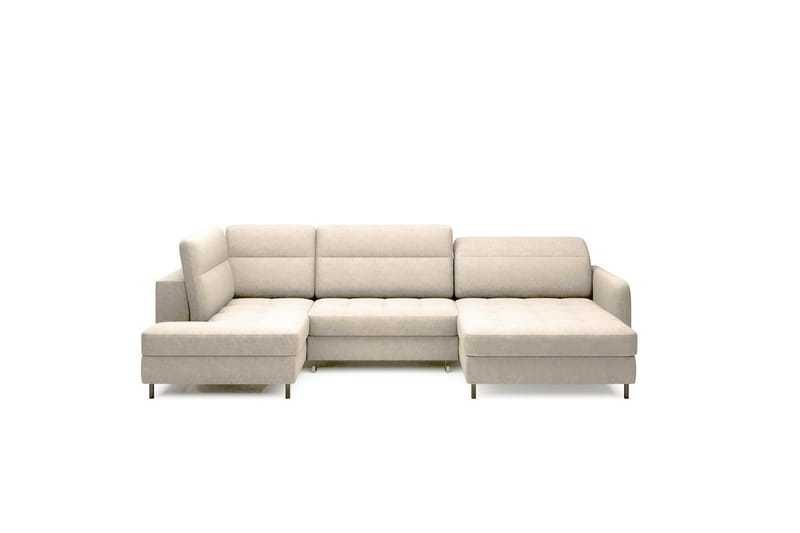 Berrto Soffa med Divan och Schäslong 5-sits - Beige - Möbler - Soffa - U-soffa