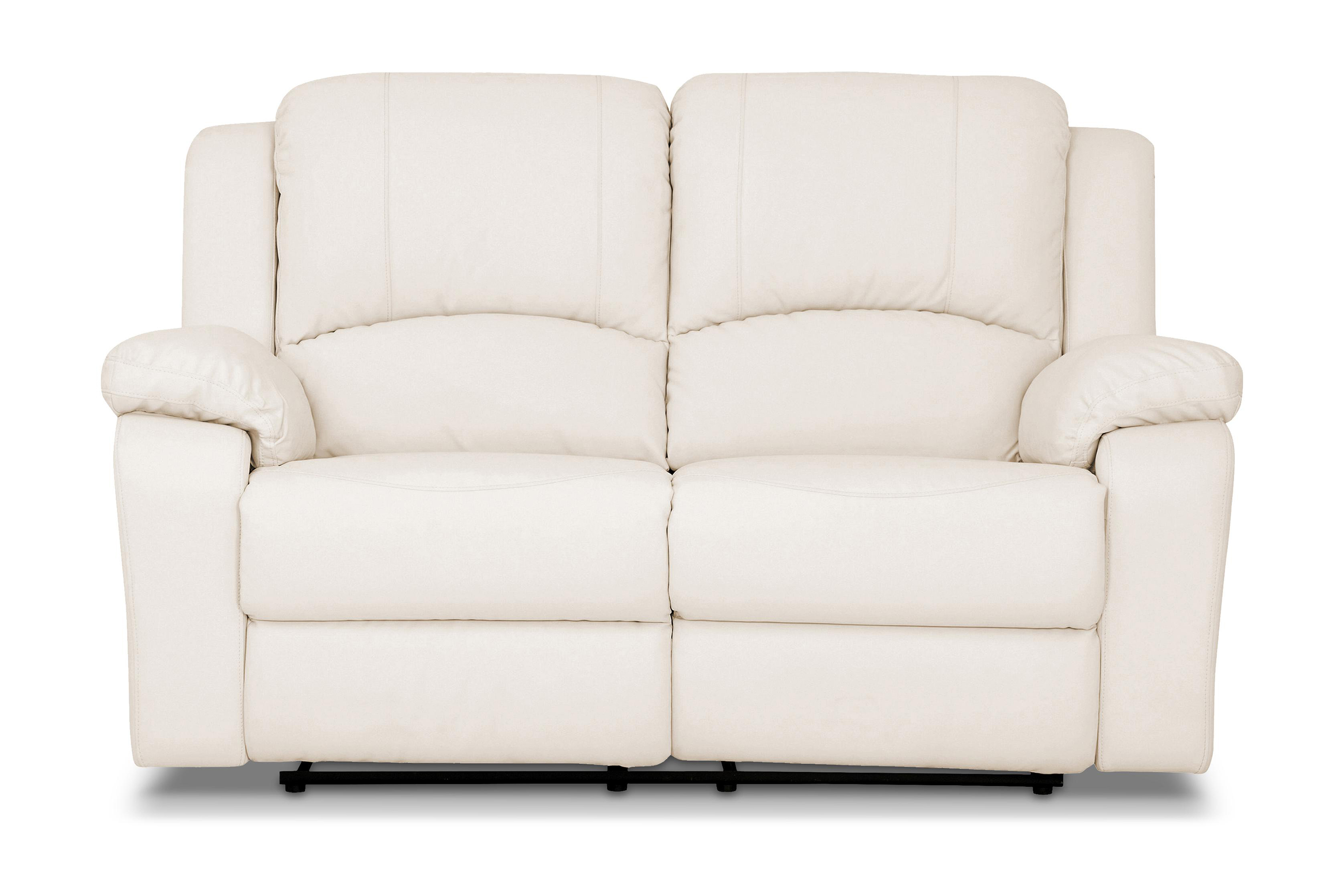 Norbo Reclinersoffa 2-sits Konstläder - Beige 2 sits biosoffa & reclinersoffa