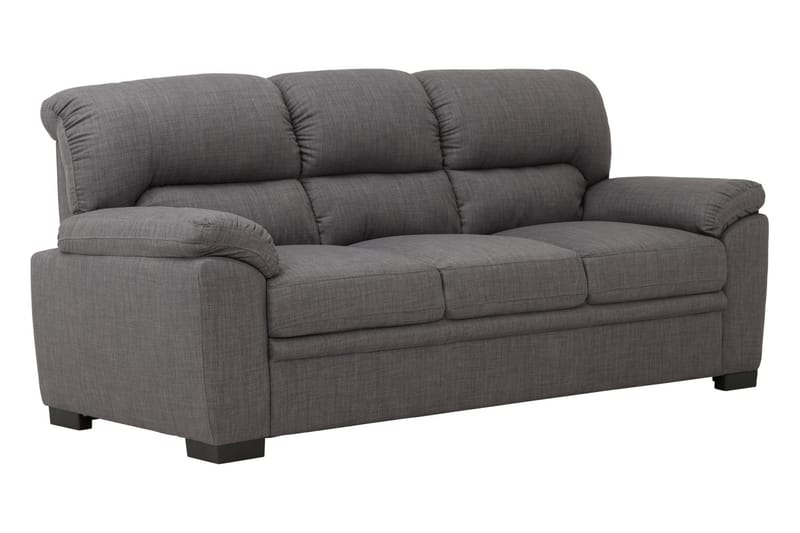 Lindby 3-sits Soffa - Grå - 3 sits biosoffa & reclinersoffa - Biosoffa & reclinersoffa