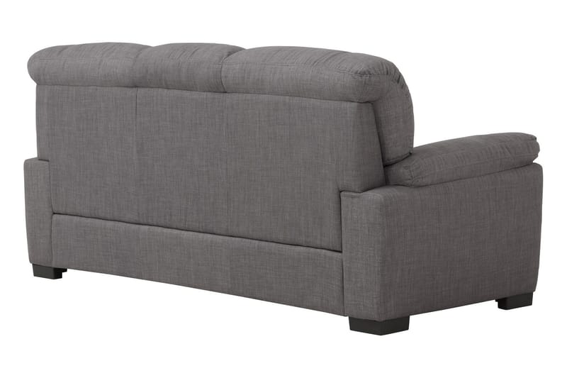 Lindby 3-sits Soffa - Grå - 3 sits biosoffa & reclinersoffa - Biosoffa & reclinersoffa