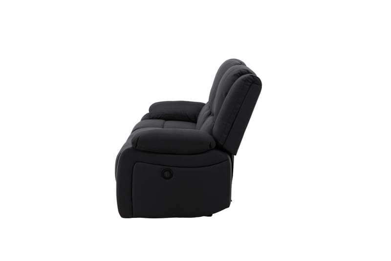 Singapore Reclinersoffa 3-sits - Svart - Möbler - Soffa - Biosoffa & reclinersoffa - 3 sits biosoffa & reclinersoffa