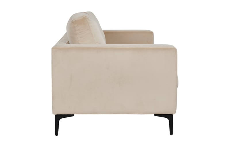 Bloom Sammetssoffa 3-sits - Beige - Möbler - Soffa - 3 sits soffa