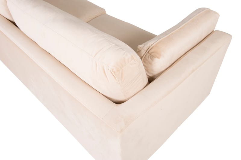 Boom Sammetssoffa 3-sits - Beige - Möbler - Soffa - 3 sits soffa