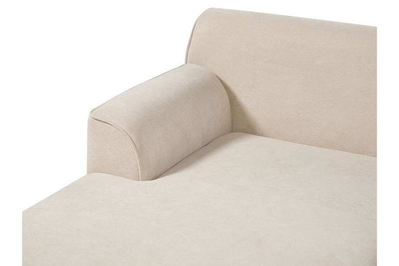 Bree Hörnsoffa 3-sits - Beige/Ljust trä - Möbler - Soffa - Hörnsoffa