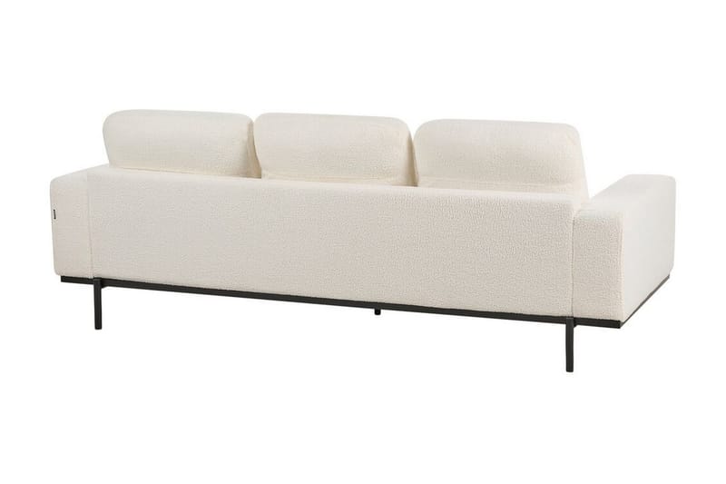 Bruna Soffa 3-sits - Vit/Svart - Möbler - Soffa - 3 sits soffa