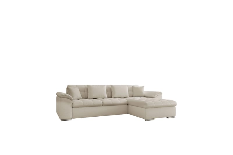 Camior Soffa med Divan 3-sits - Beige - Möbler - Soffa - Divansoffor & schäslongsoffa