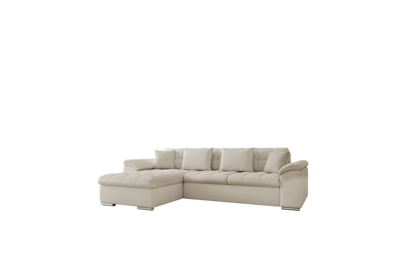 Camior Soffa med Divan 3-sits - Beige - Möbler - Soffa - Divansoffor & schäslongsoffa