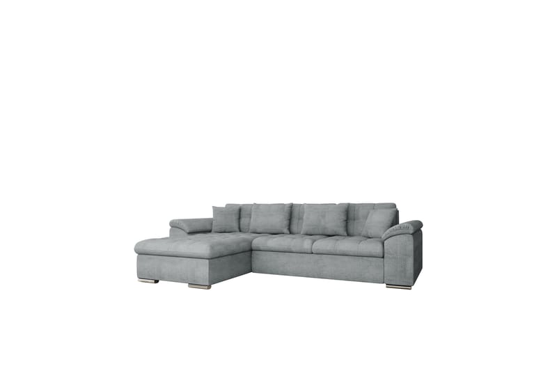 Camior Soffa med Divan 3-sits - Grå - Möbler - Soffa - Divansoffor & schäslongsoffa