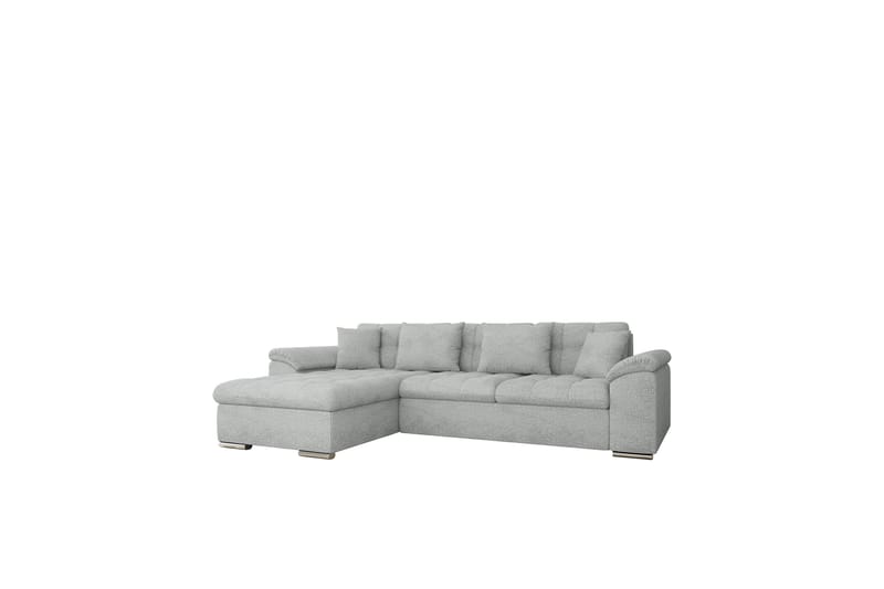 Camior Soffa med Divan 3-sits - Grå - Möbler - Soffa - Divansoffor & schäslongsoffa