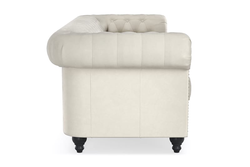 Chesterfield Deluxe 3-sits Soffa - Beige - Möbler - Soffa - 3 sits soffa