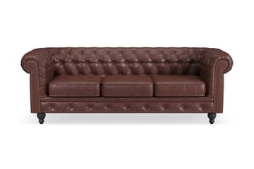 Chesterfield Deluxe 3-sits Soffa