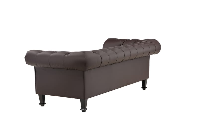 Ätran Chesterfieldsoffa 2-sits Brun - Venture Home - Chesterfield soffa - 2 sits soffa