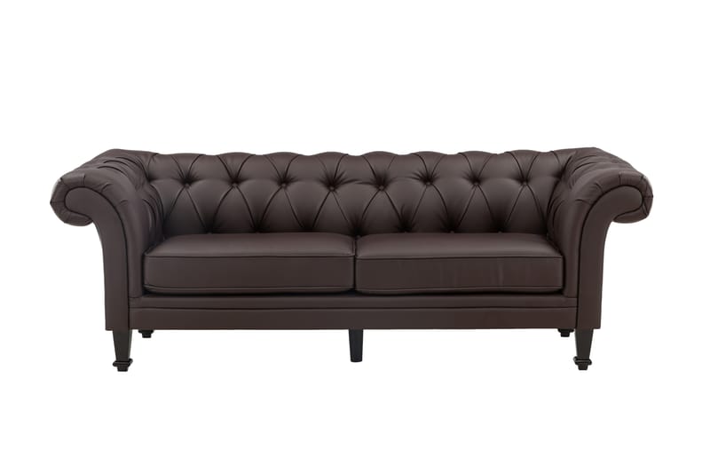 Ätran Chesterfieldsoffa 2-sits - Brun - Möbler - Soffa - Chesterfield soffa