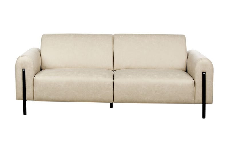 Christa Soffa 3-sits - Beige/Svart - Möbler - Soffa - 3 sits soffa