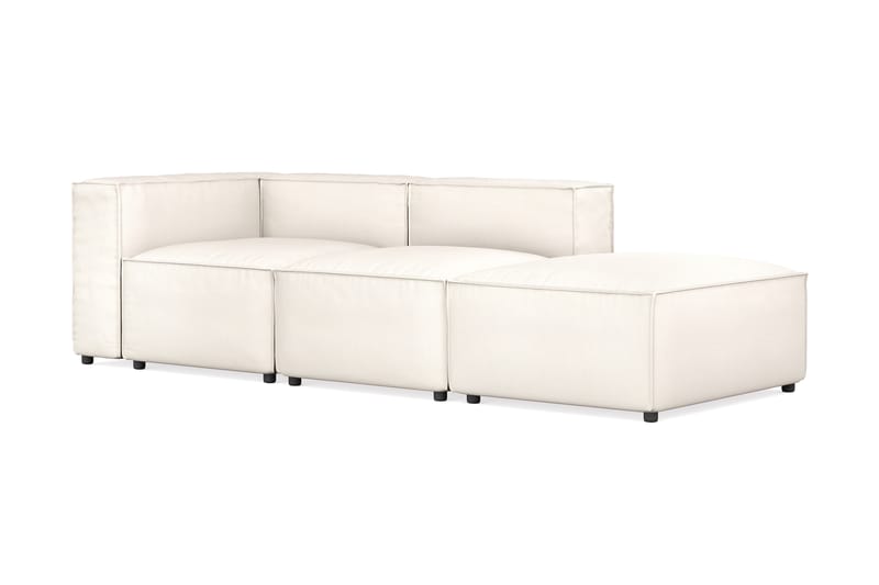 Cubo Djup Soffa 3-sits - Beige - 3 sits soffa