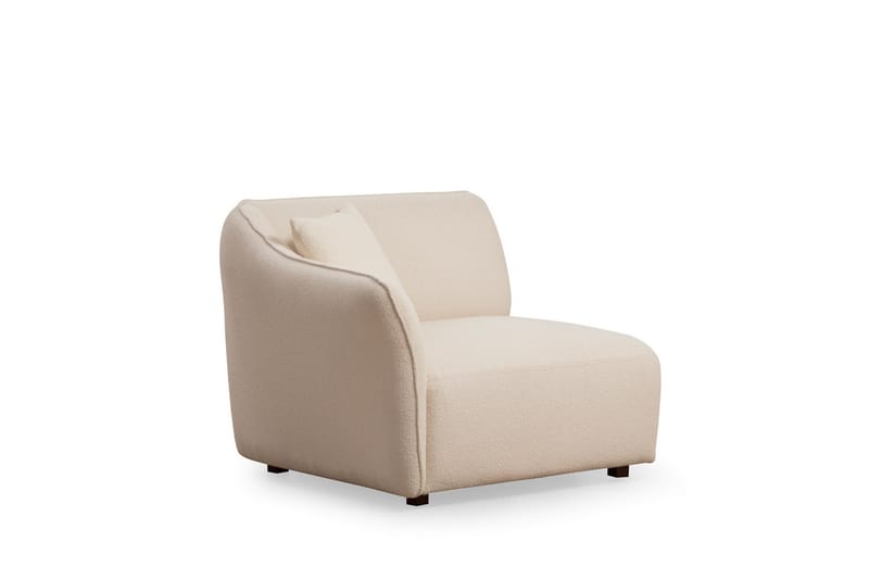 Damor Svängd Soffa 3-sits - Beige - Möbler - Soffa - 3 sits soffa