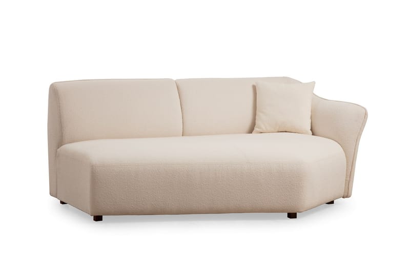 Damor Svängd Soffa 3-sits - Beige - Möbler - Soffa - 3 sits soffa