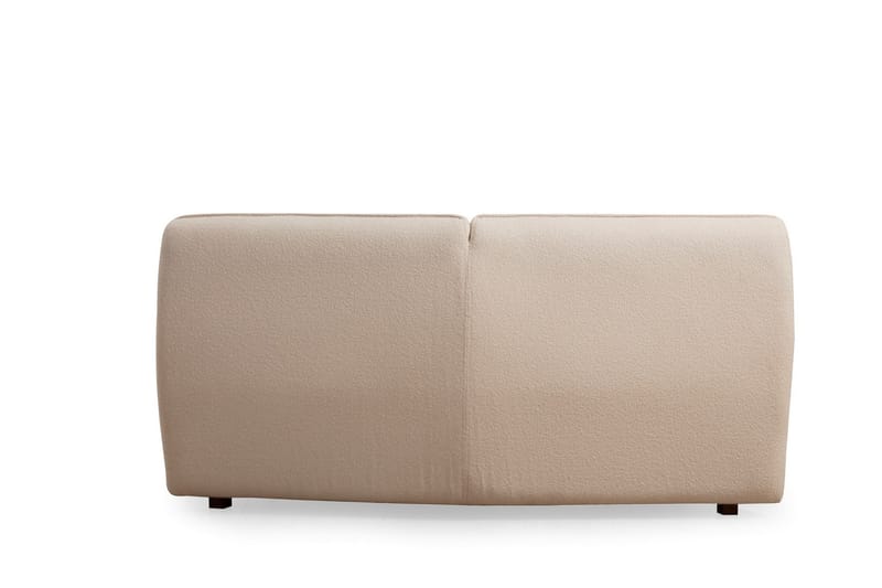 Damor Svängd Soffa 4-sits - Beige - Möbler - Soffa - 4 sits soffa