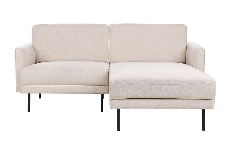 Deajna Hörnsoffa 2-sits - Beige/Svart - Möbler - Soffa - Hörnsoffa