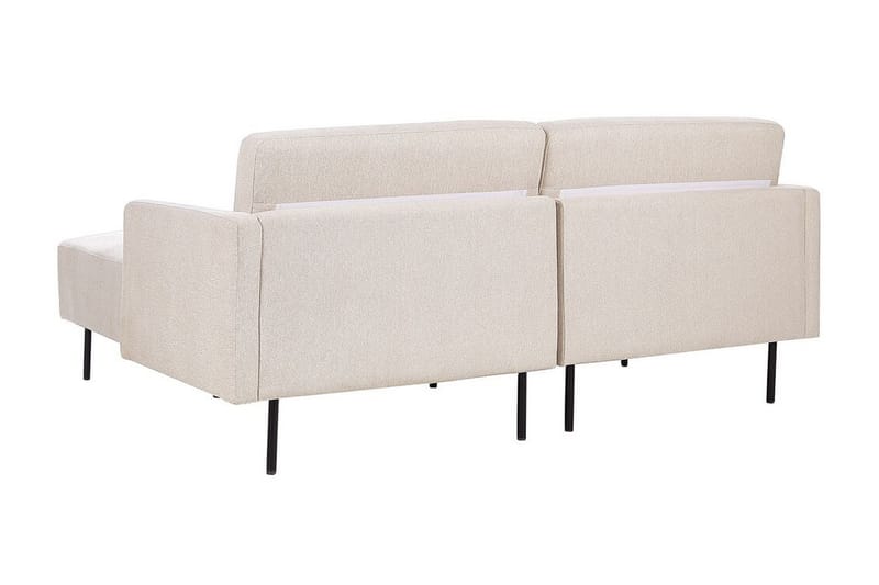 Deajna Hörnsoffa 2-sits - Beige/Svart - Möbler - Soffa - Hörnsoffa