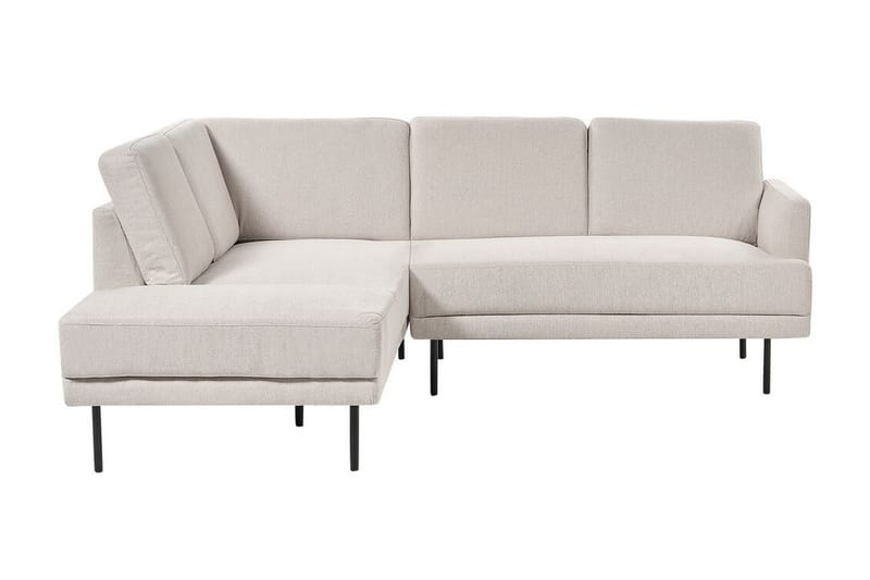 Deajna Hörnsoffa 4-sits - Beige/Svart - Möbler - Soffa - Hörnsoffa