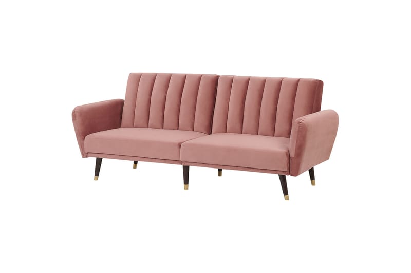 Debrina Bäddsoffa 3-sits - Rosa - Möbler - Soffa - Bäddsoffa