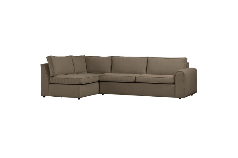 Freek Soffa med Schäslong 3-sits - Mörk Sand - Divansoffor & schäslongsoffa - 3 sits soffa med divan