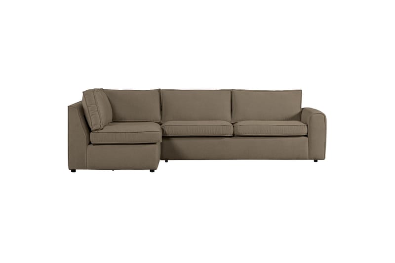 Freek Soffa med Schäslong 3-sits - Mörk Sand - Divansoffor & schäslongsoffa - 3 sits soffa med divan