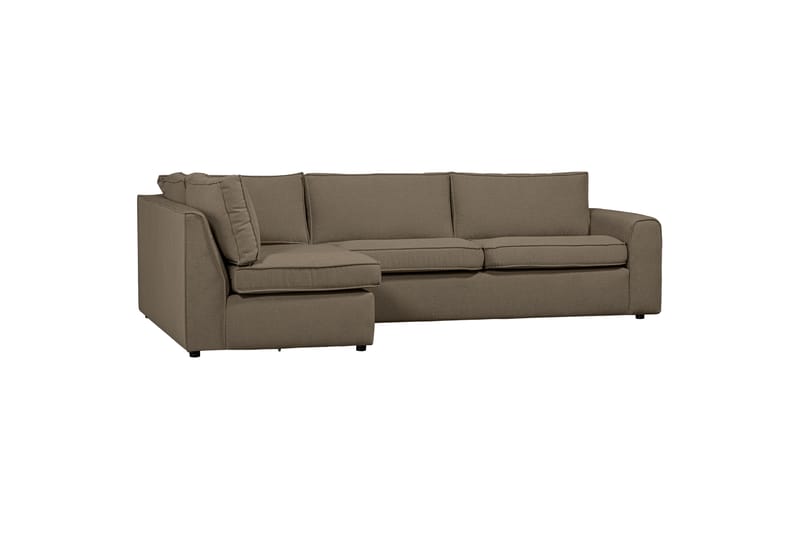 Freek Soffa med Schäslong 3-sits - Mörk Sand - Möbler - Soffa - Divansoffor & schäslongsoffa - 3 sits soffa med divan