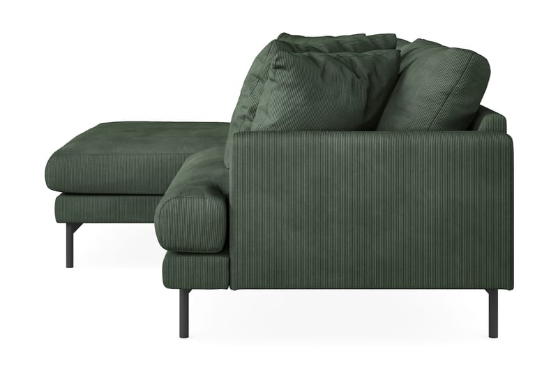 Menard 3-sits Divansoffa - Grön - Divansoffor & schäslongsoffa - 3 sits soffa med divan