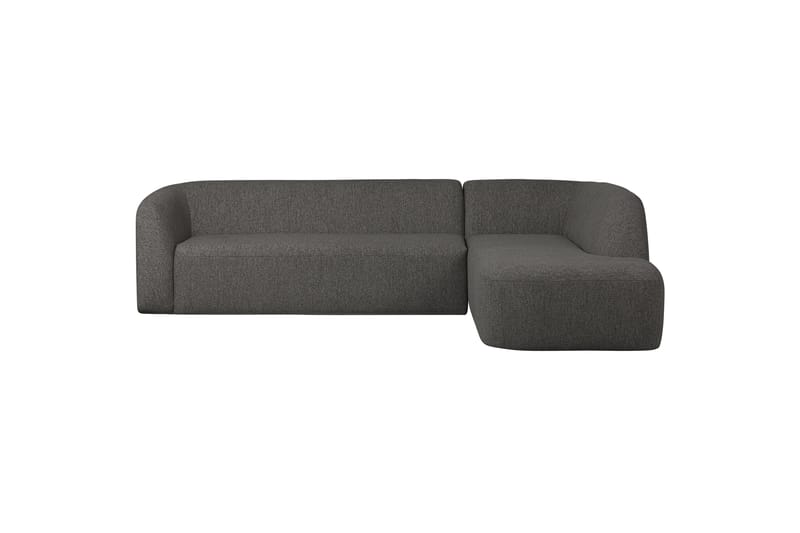 Mooli Soffa med Schäslong 3-sits - Grå/Svart - Divansoffor & schäslongsoffa - 3 sits soffa med divan