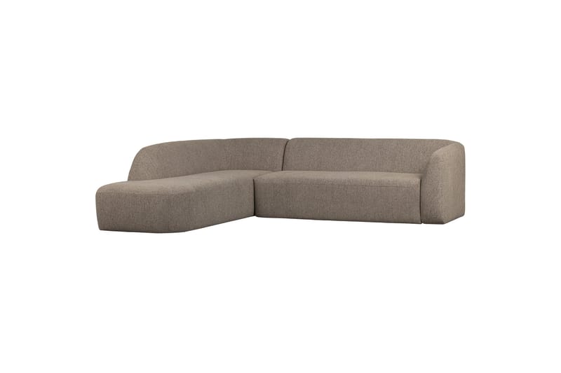 Mooli Soffa med Schäslong 3-sits - Ljusbrun - Divansoffor & schäslongsoffa - 3 sits soffa med divan