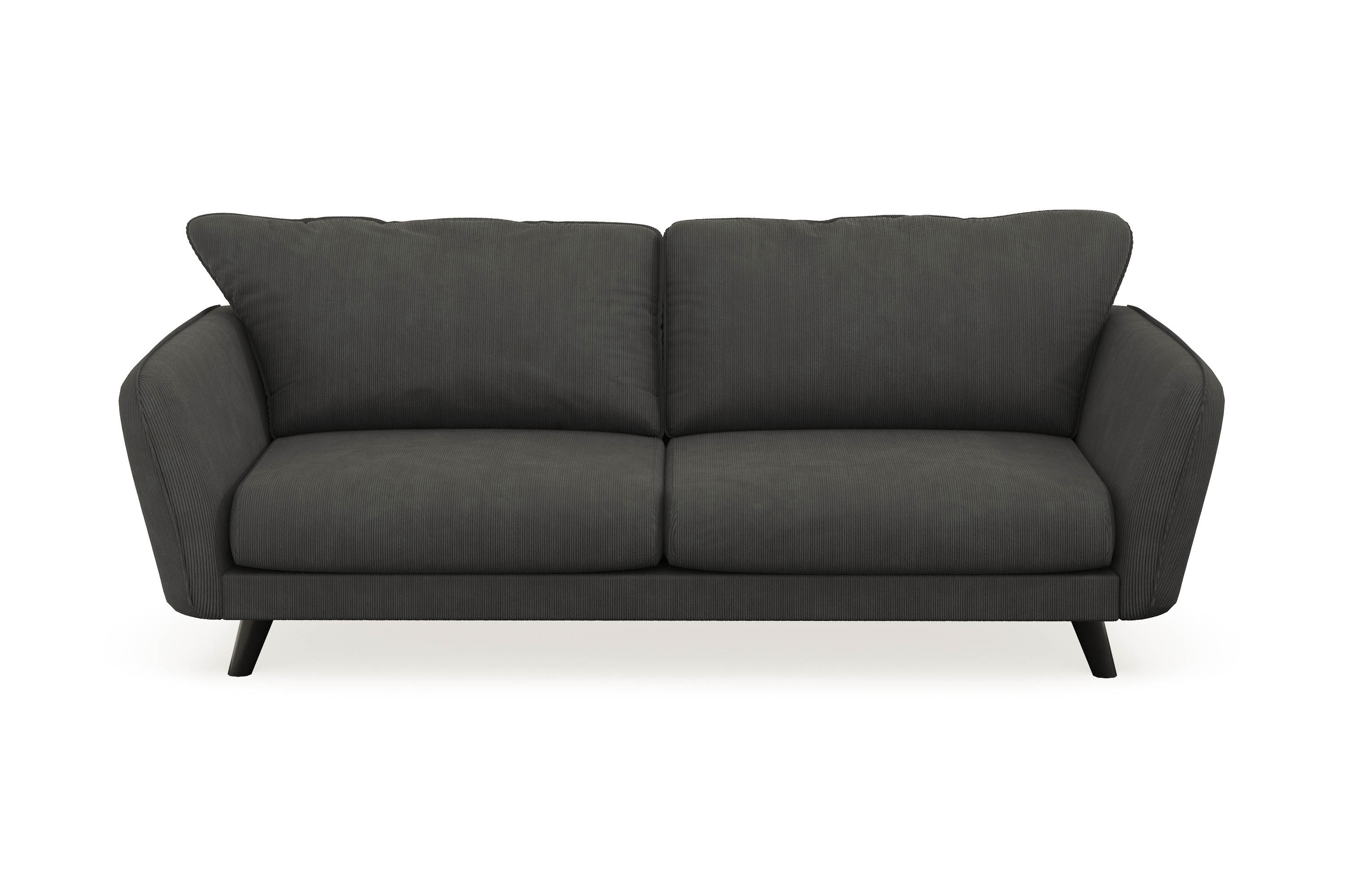 Trend Lyx 3-sits Soffa - Mörkgrå Manchester 3 sits soffa med divan Grå