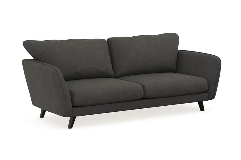 Trend Lyx 3-sits Soffa - Mörkgrå Manchester - Möbler - Soffa - Divansoffor & schäslongsoffa