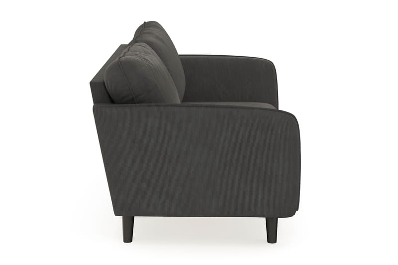 Trend Lyx 3-sits Soffa - Mörkgrå Manchester - Möbler - Soffa - Divansoffor & schäslongsoffa