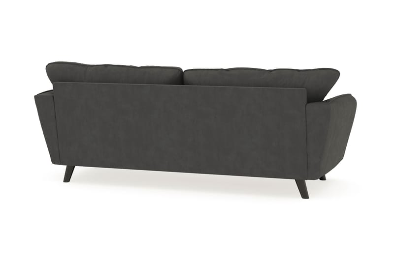 Trend Lyx 3-sits Soffa - Mörkgrå Manchester - Möbler - Soffa - Divansoffor & schäslongsoffa