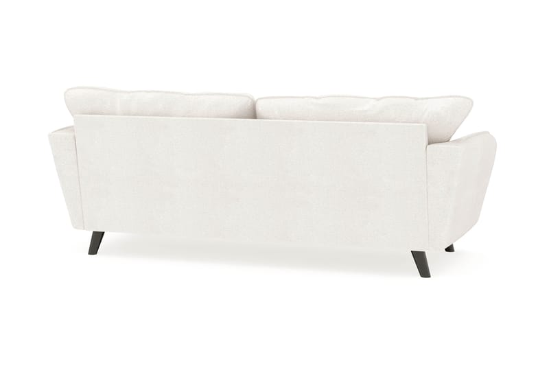 Trend Lyx 3-sits Soffa - Vit|Bouclé - Divansoffor & schäslongsoffa - 3 sits soffa med divan