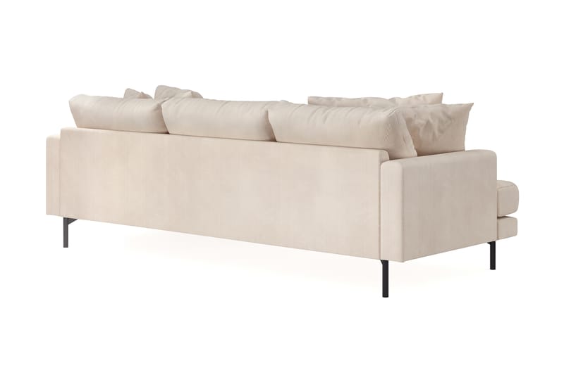 Menard 4-sits Divansoffa - Beige - Divansoffor & schäslongsoffa - 4 sits soffa med divan