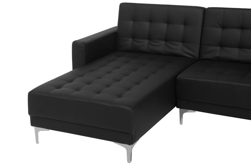 Aberdeen Hörnsoffa - Svart - Divansoffor & schäslongsoffa - 4 sits soffa med divan