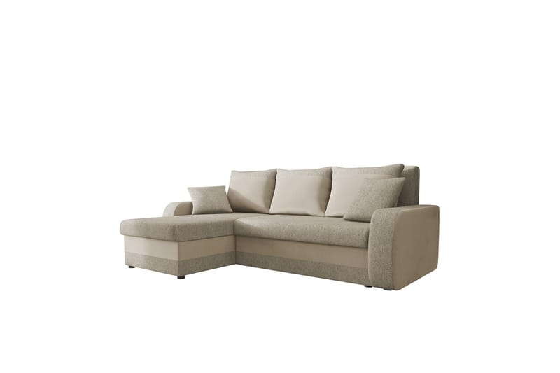 Alvared Soffa med Divan 3-sits - Beige - Möbler - Soffa - Divansoffor & schäslongsoffa